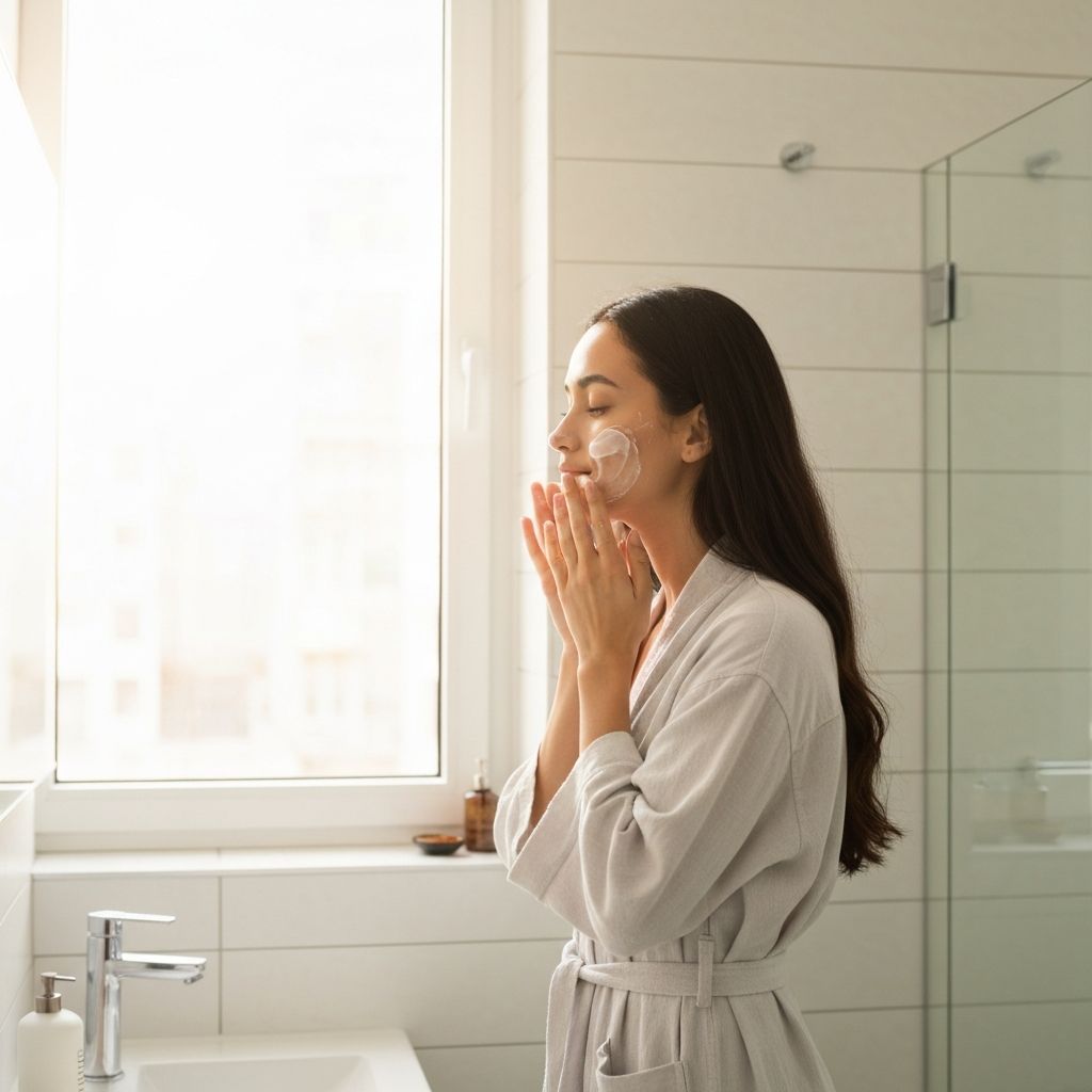 Rutina diaria de cuidado facial